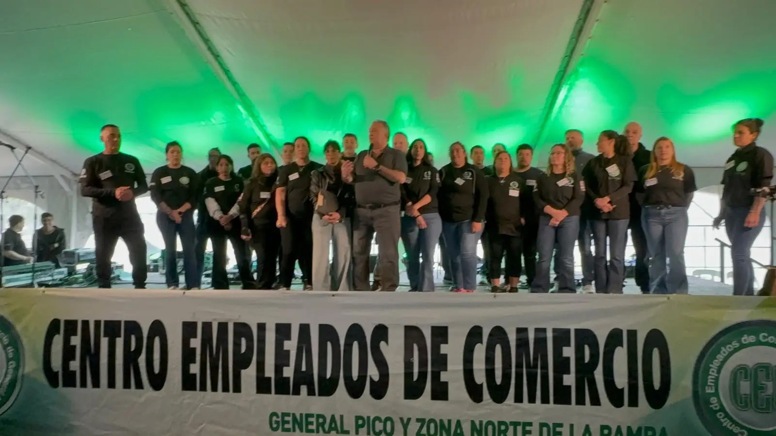 General Pico: 1.300 trabajadores y sus familias participaron de la Fiesta Mercantil