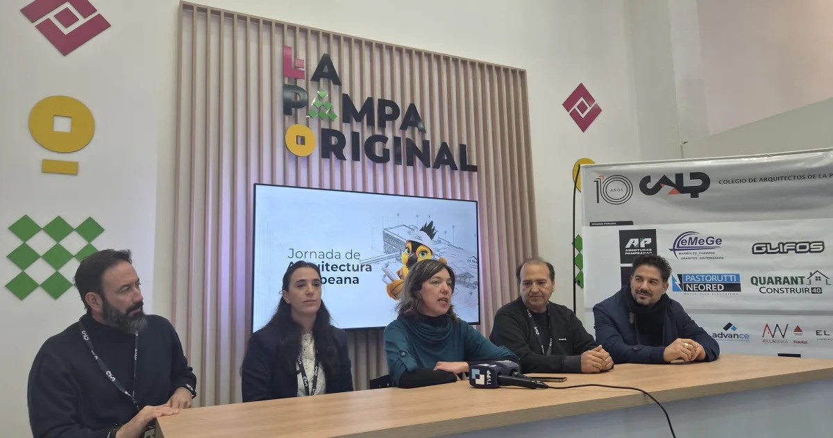 PICO SERÁ SEDE DE LAS JORNADAS DE ARQUITECTURA PAMPEANA: HABRÁ DEBATE SOBRE LOS DESAFÍOS URBANOS DE LA CIUDAD